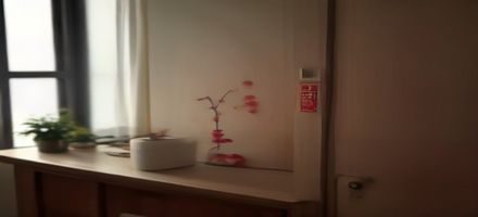 电脑屏幕上显示可疑网站警告弹窗，红色警示图标醒目，提示用户识别钓鱼网站